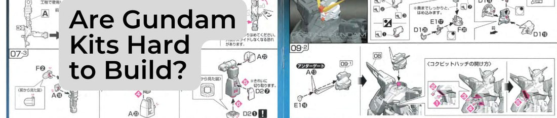 Are Gundam Kits Hard to Build? A Beginner-Friendly Guide