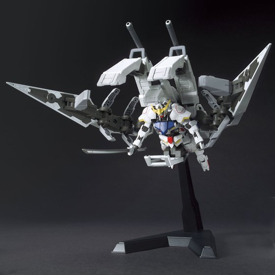 HG 1/144 Gundam Barbatos & Long Distance Transport Booster Kutan Type 3