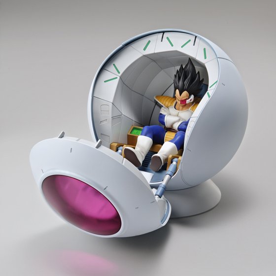 Figure-rise Mechanics Dragon Ball Saiyan Spaceship Pod