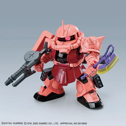 Hello Kitty/Char's Zaku II SD Gundam Cross Silhouette