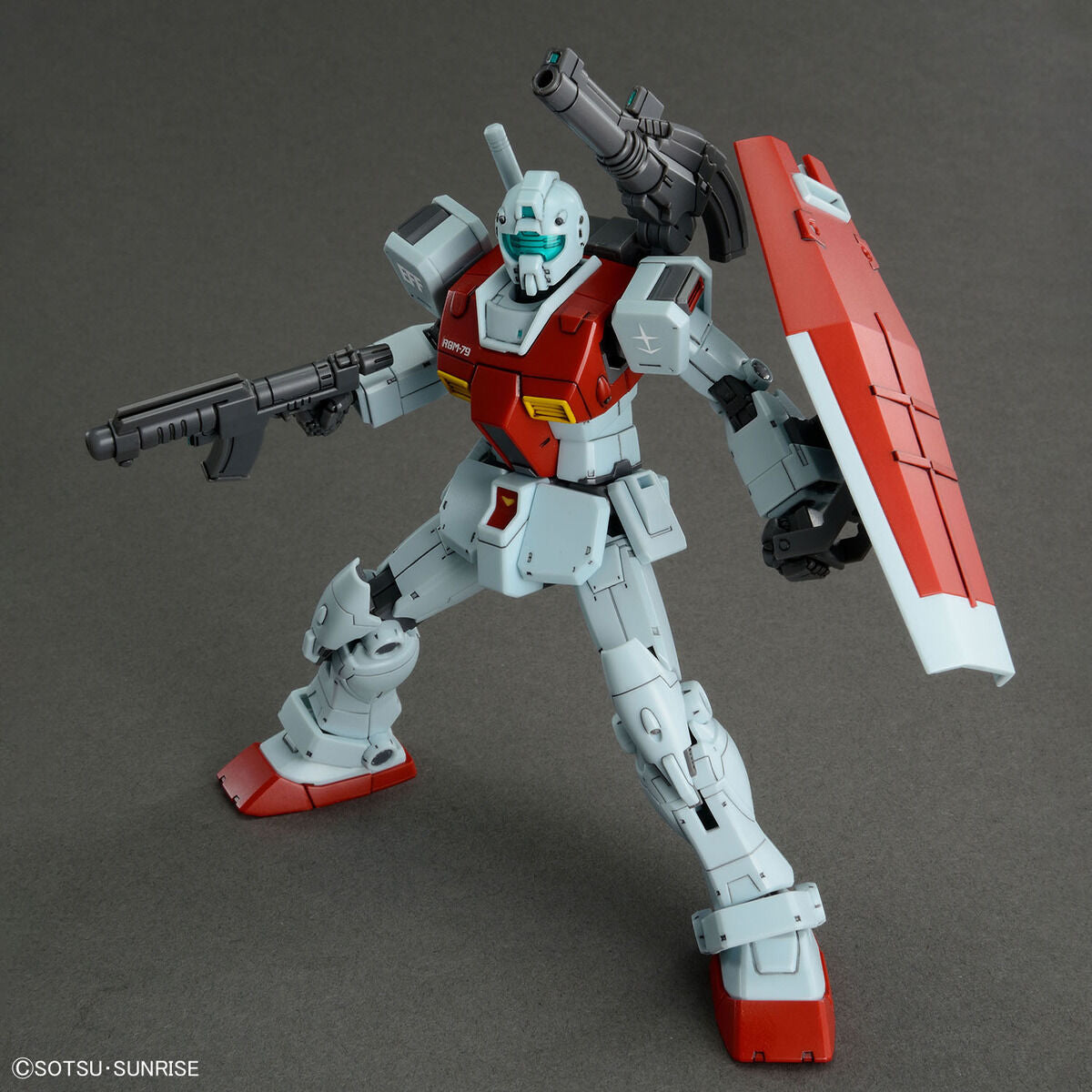 HG 1/144 GM (Shoulder Cannon or Missile Pod equipped)