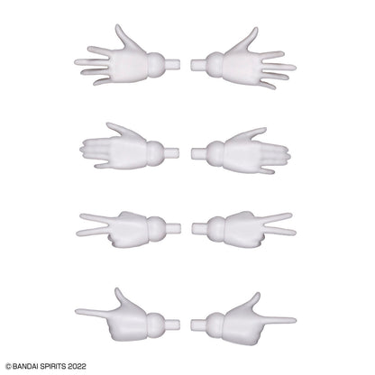 30MS Optional Hand Parts [White/Black]