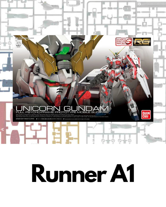 PART - RG Gundam Unicorn 1/144 - Runner A