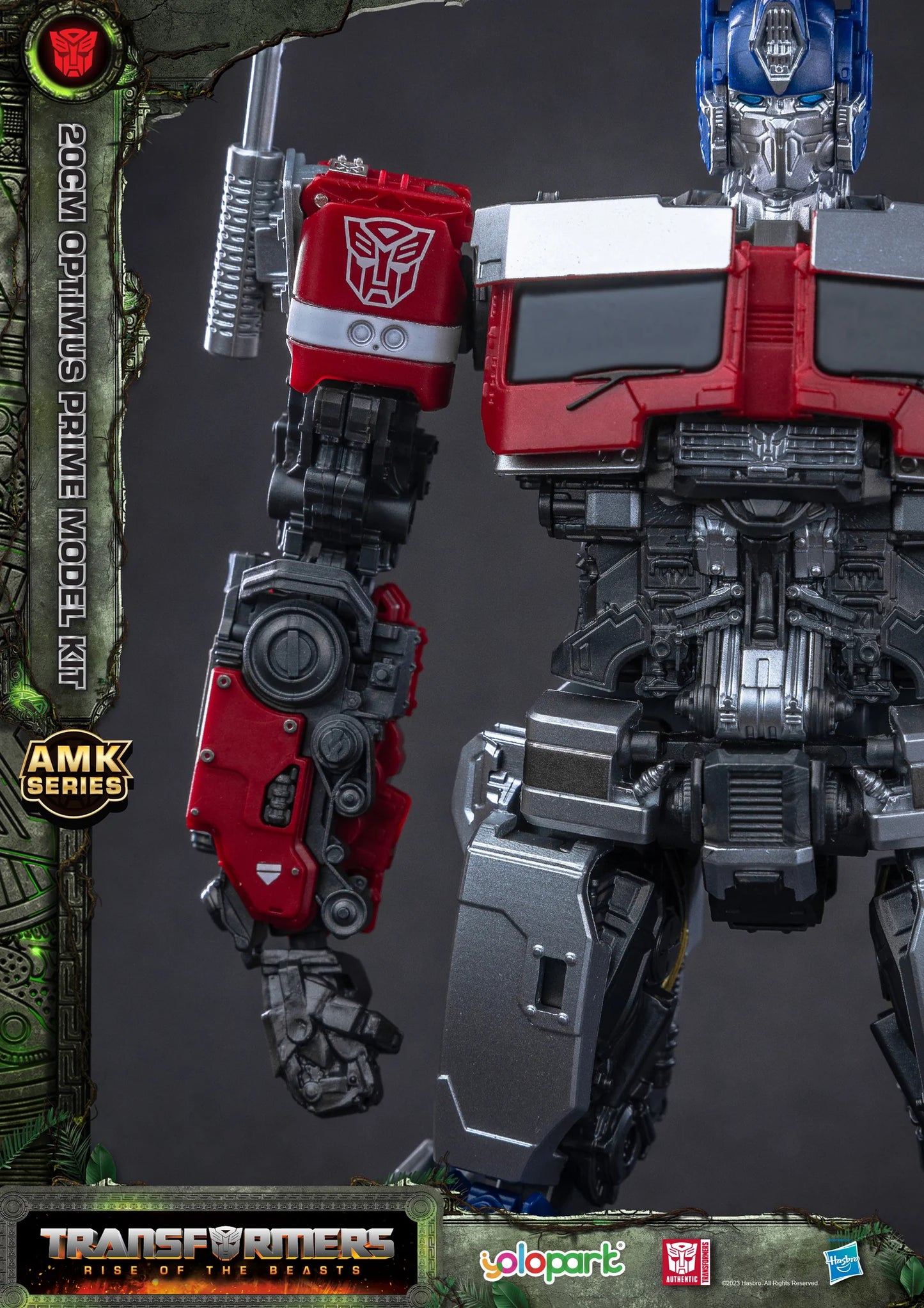 Transformers Rise Of The Beasts Optimus Prime Amk Model Kit