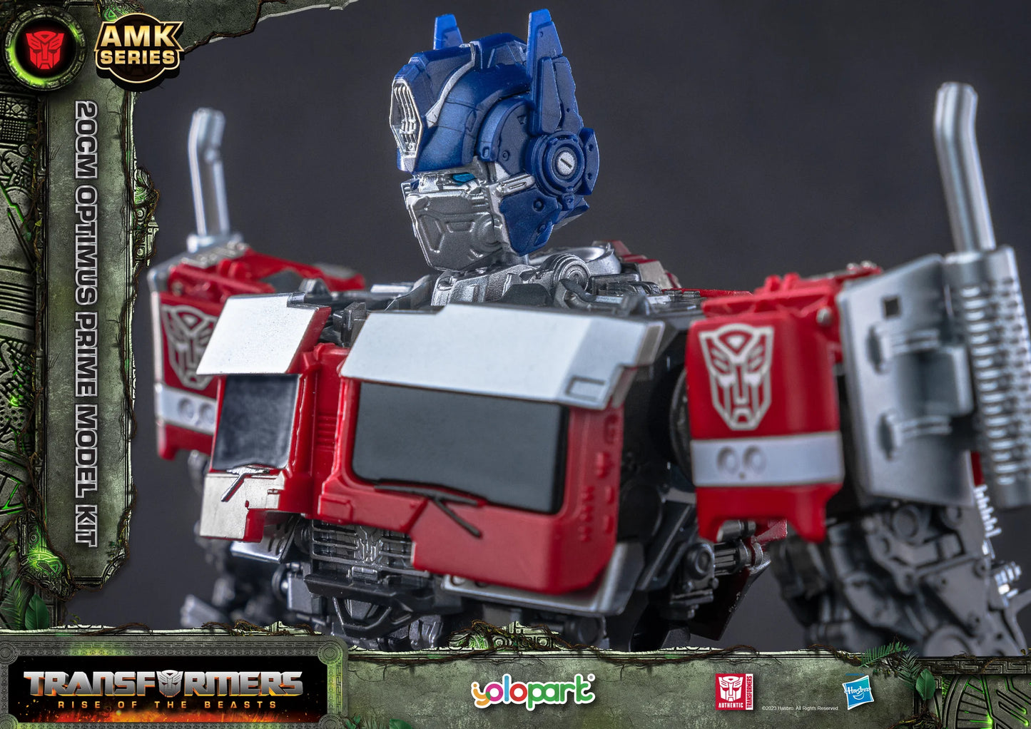 Transformers Rise Of The Beasts Optimus Prime Amk Model Kit