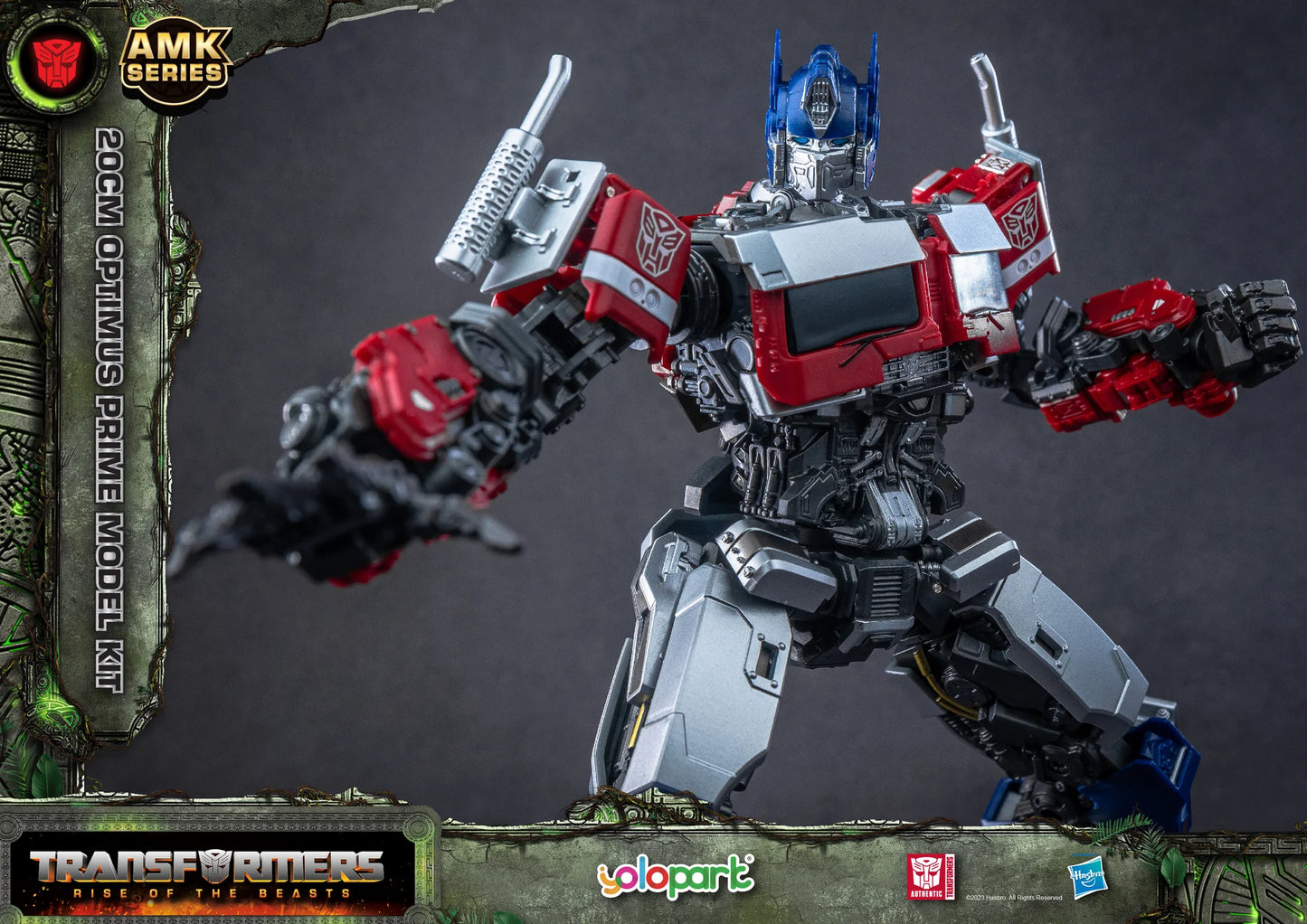 Transformers Rise Of The Beasts Optimus Prime Amk Model Kit