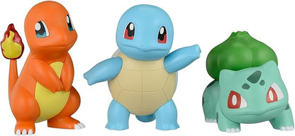 Charmander, Bulbasaur & Squirtle Plamo Pokemon Collection