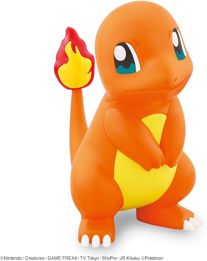 Charmander, Bulbasaur & Squirtle Plamo Pokemon Collection