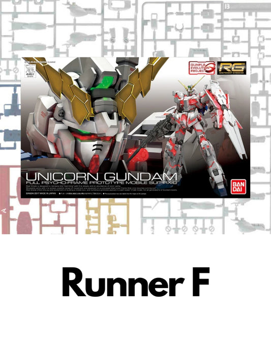 PART - RG Gundam Unicorn 1/144 - Runner F