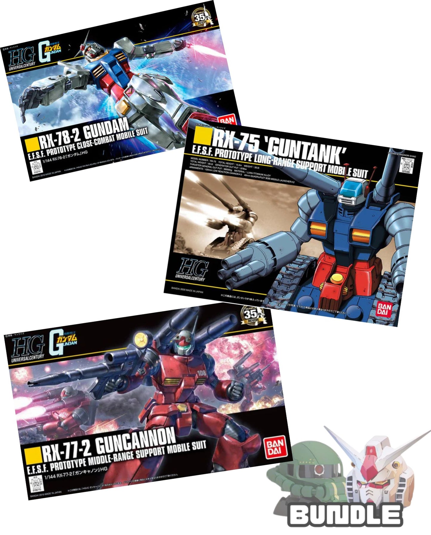 Mobile Suit Original Cast (Good Guys Bundle)