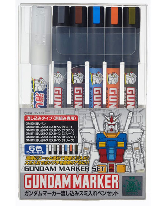 Gundam Marker Pour Type Set