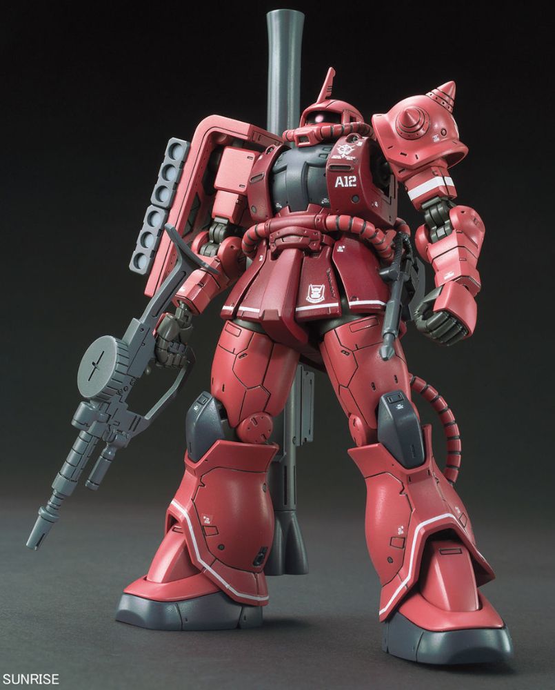 HG 1/144 MS-06S Char's Zaku II Red Comet Version