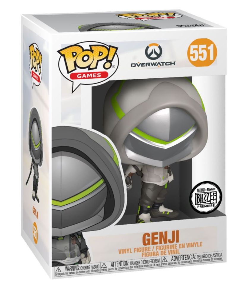 Genji - Overwatch Funko POP! Games Vinyl Figure 9 cm