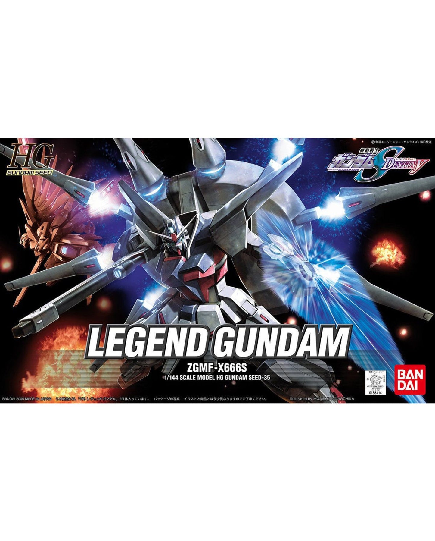 HG 1/144 Legend Gundam