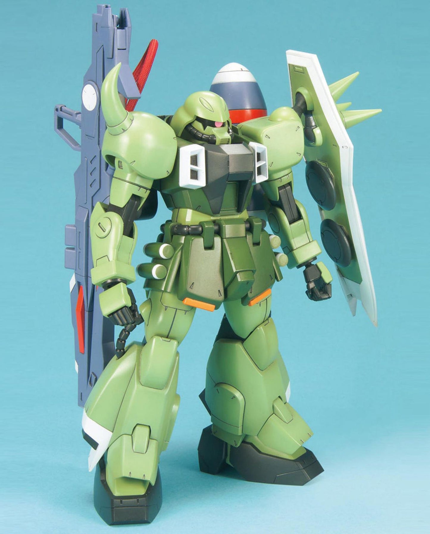 1/100 Zaku Warrior + Blaze Wizard & Gunner Wizard