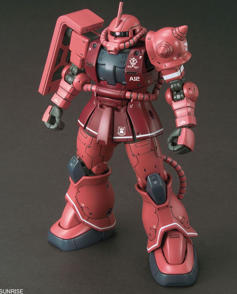 HG 1/144 MS-06S Char's Zaku II Red Comet Version