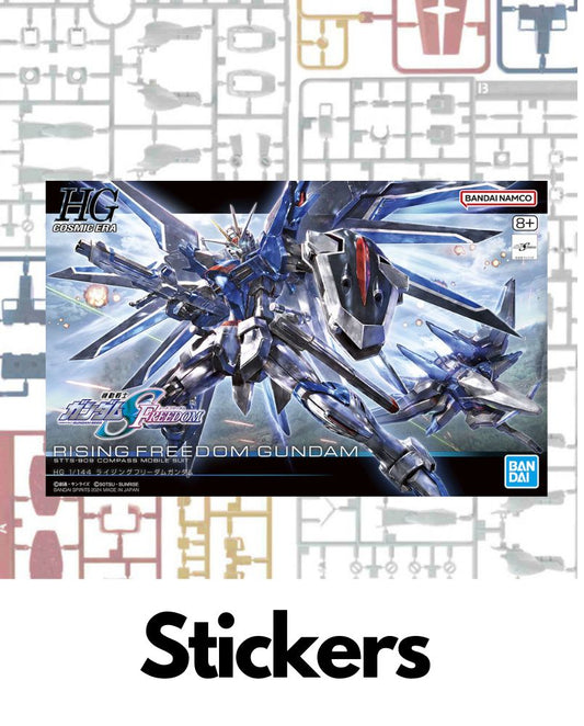 PART - HG 1/144 Rising Freedom Gundam - Stickers