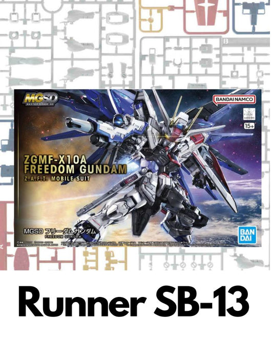 PART - MGSD Freedom Gundam - Runner SB-13