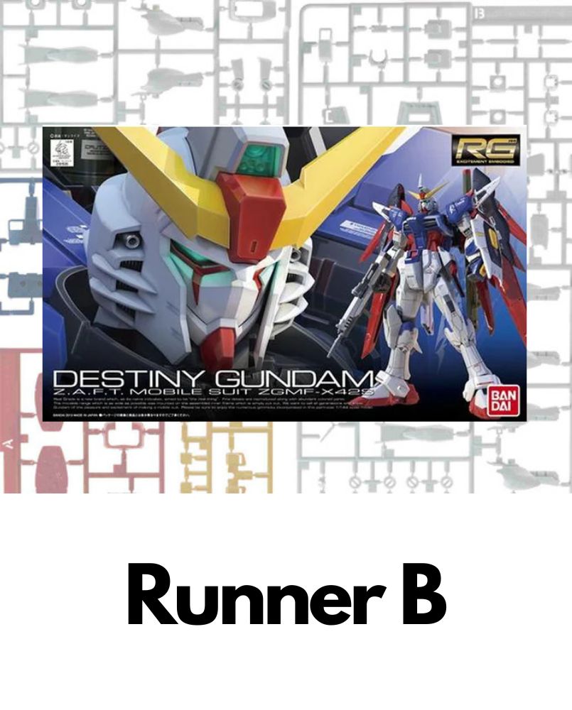 PART - RG 1/144 Gundam Destiny - Runner B