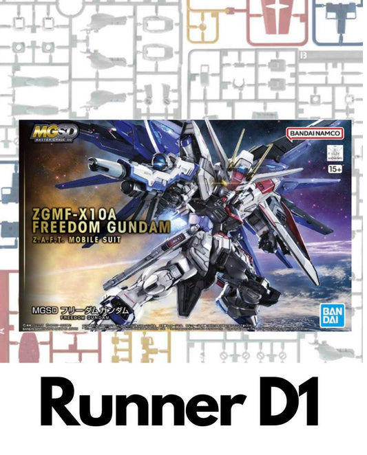 PART - MGSD Freedom Gundam - Runner D1