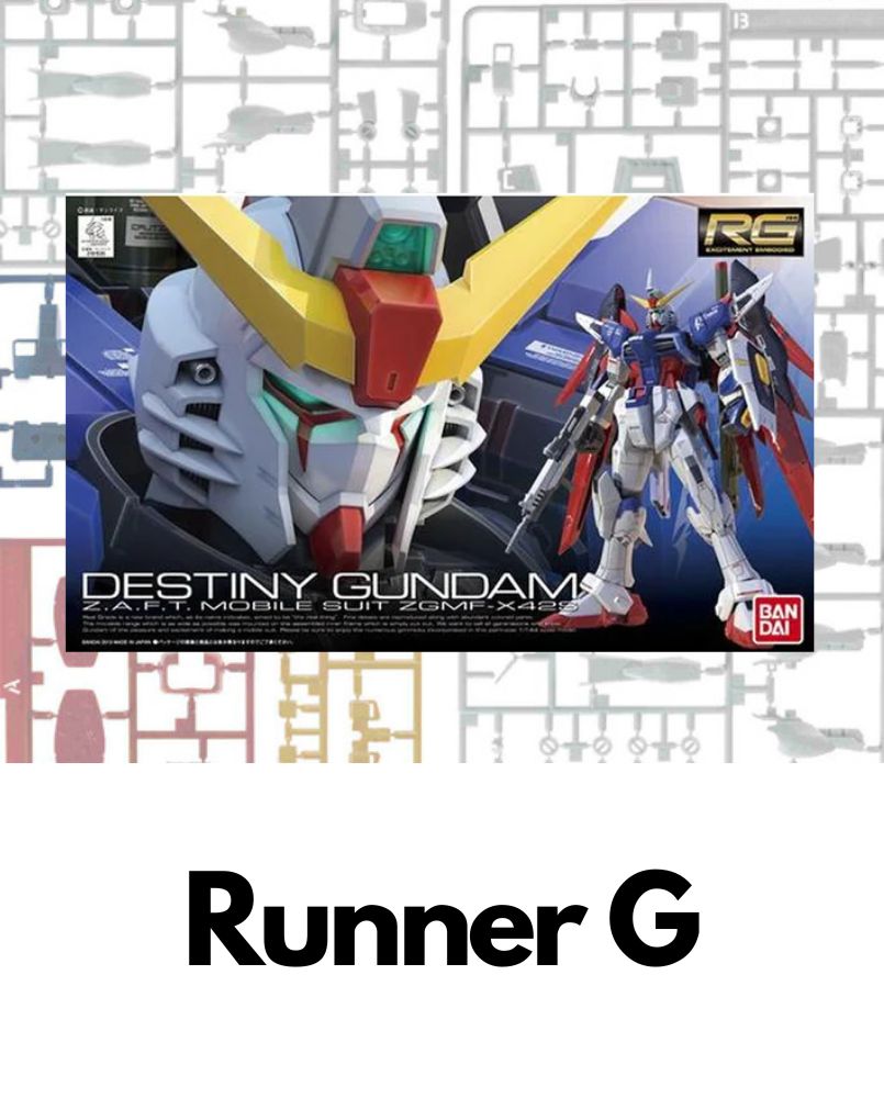 PART - RG 1/144 Gundam Destiny - Runner G