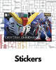 PART - RG 1/144 Gundam Destiny - Runner Stickers