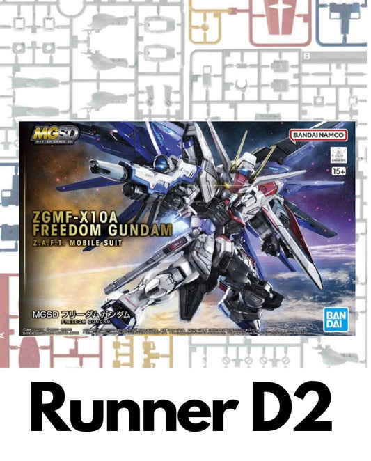 PART - MGSD Freedom Gundam - Runner D2