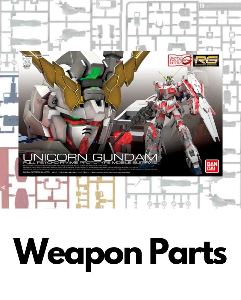 PART - RG Gundam Unicorn 1/144 - Weapons