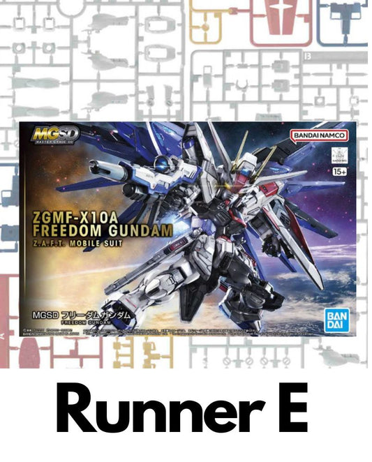 PART - MGSD Freedom Gundam - Runner E