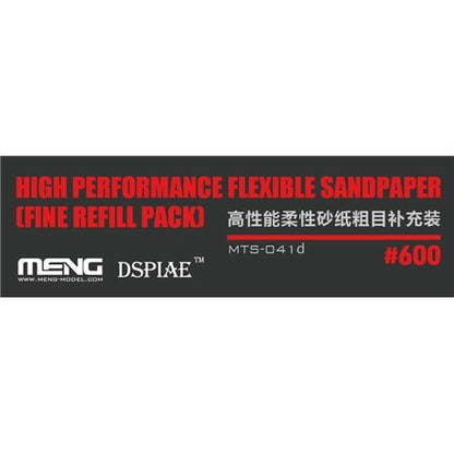 Meng Model - Flexible Sandpaper Refill Pack x 6