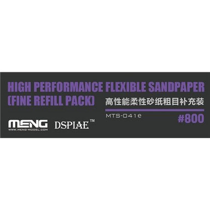 Meng Model - Flexible Sandpaper Refill Pack x 6