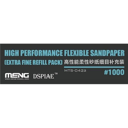 Meng Model - Flexible Sandpaper Refill Pack x 6