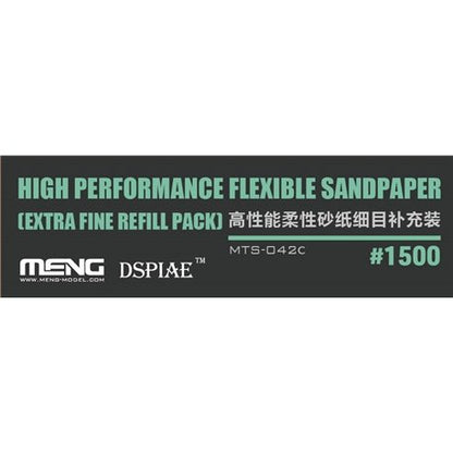 Meng Model - Flexible Sandpaper Refill Pack x 6