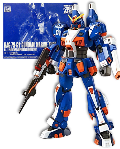 HG 1/144 RAG-79-G1 Gundam Marine Type Gundiver