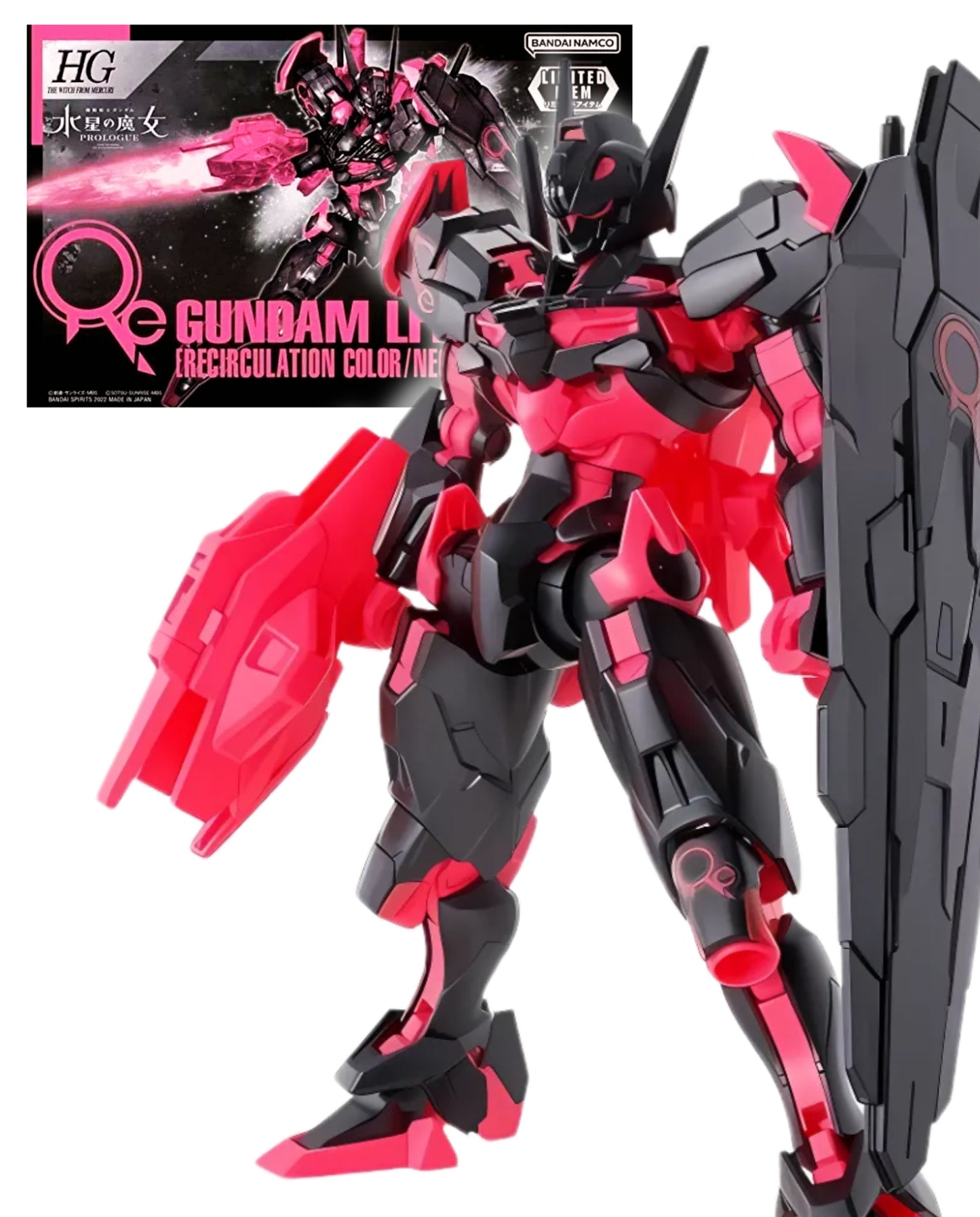 HG 1/144 Gundam Lfrith - Recirculation Color / Neon Pink