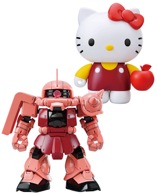 Hello Kitty/Char's Zaku II SD Gundam Cross Silhouette