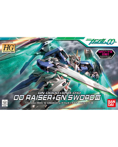 HG 1/144 Double O Raiser + GN Sword III