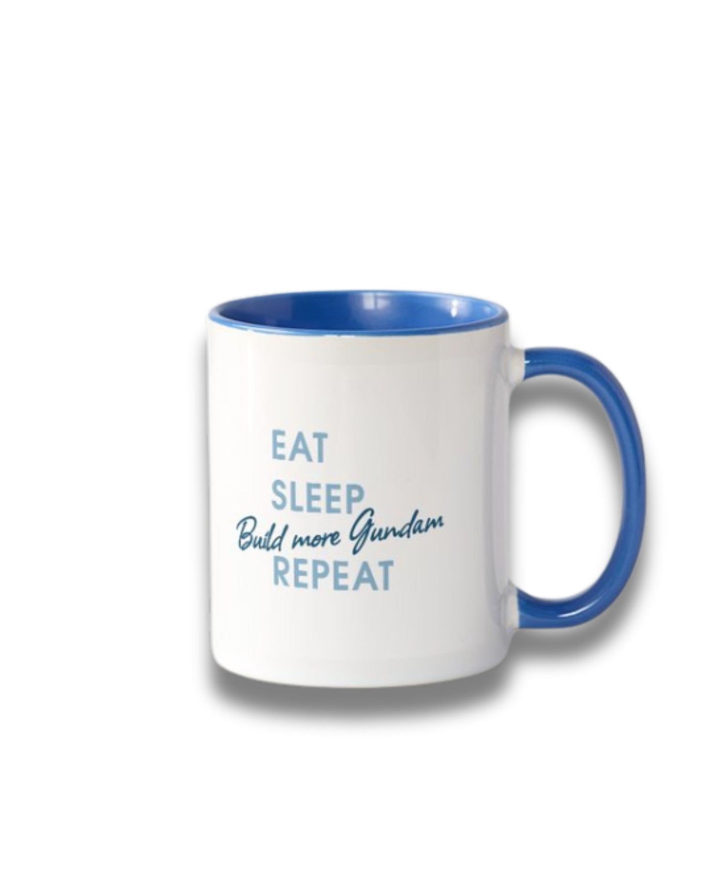 Eat, Sleep, Build more Gundam, Repeat - Mug