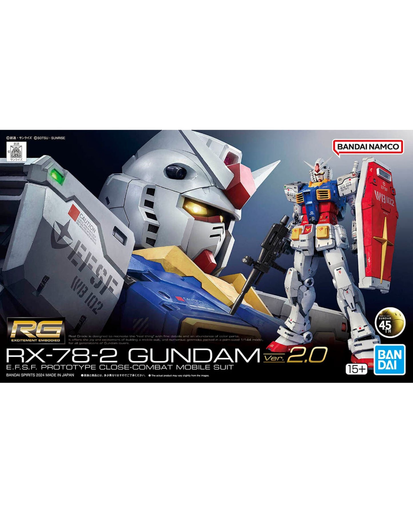 RG 1/144 RX-78-2 Gundam Ver.2.0