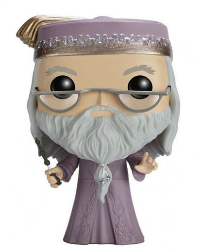 Dumbledore with Wand 9 cm - Harry Potter Funko POP! Movies Vinyl Figure