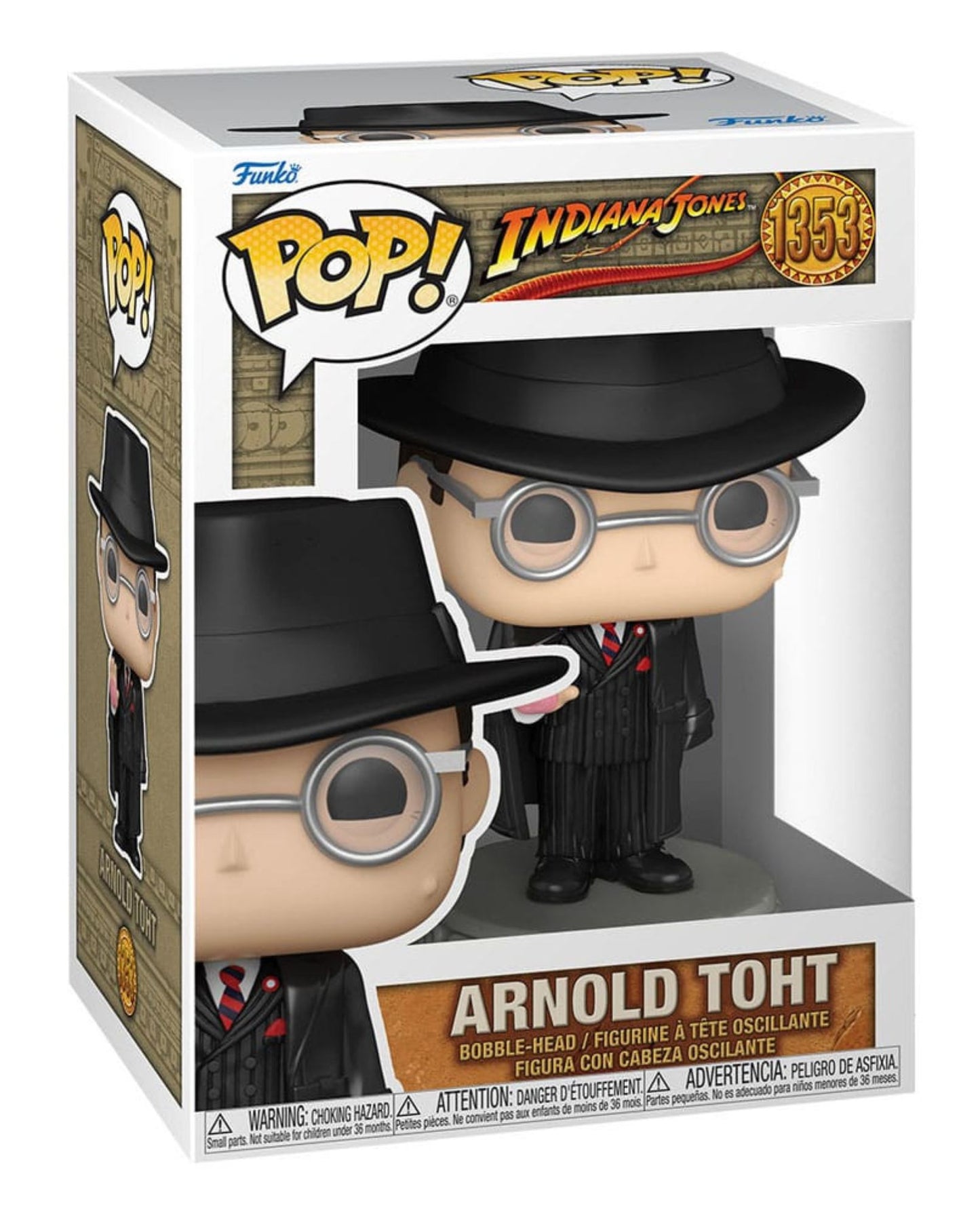 Arnold Toht: Indiana Jones Funko POP! Movies Vinyl Figure 9 cm