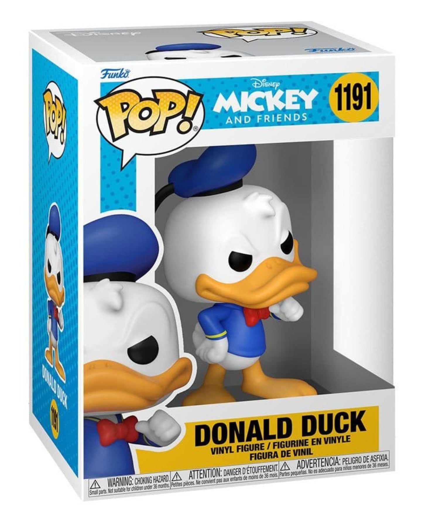 Donald Duck : Sensational 6 POP! Disney Vinyl Figure 9 cm