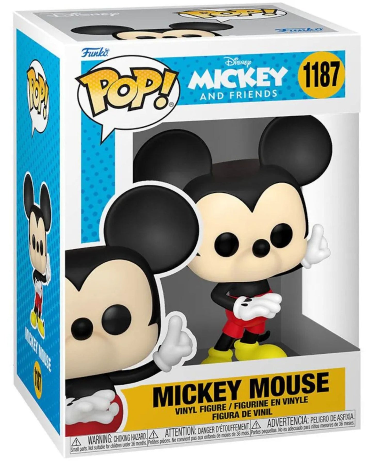 Mickey Mouse : Sensational 6 POP! Disney Vinyl Figure 9 cm