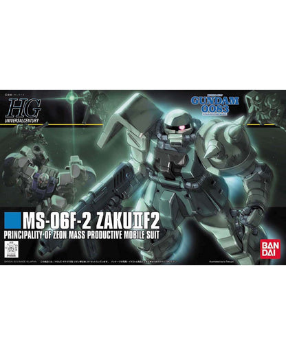 HGUC 1/144 MS-06F-2 Zaku II (Zeon Army Specification)