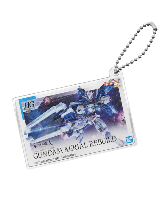 Gunpla Package Art Acrylic Ball Chain Gundam Aerial (Modified Type)