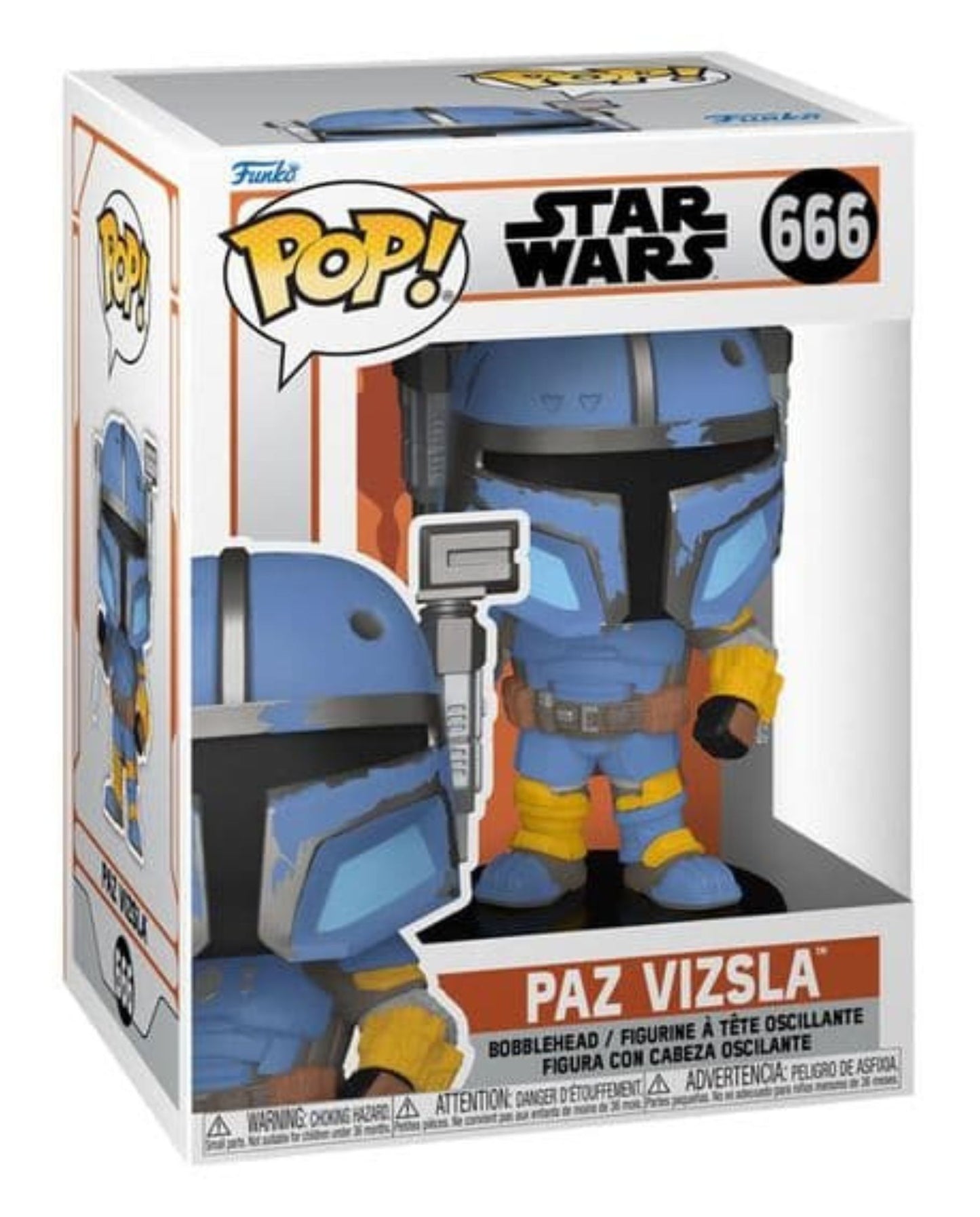 Paz Vizsla : Star Wars: The Mandalorian Funko POP! Vinyl Figure 9 cm