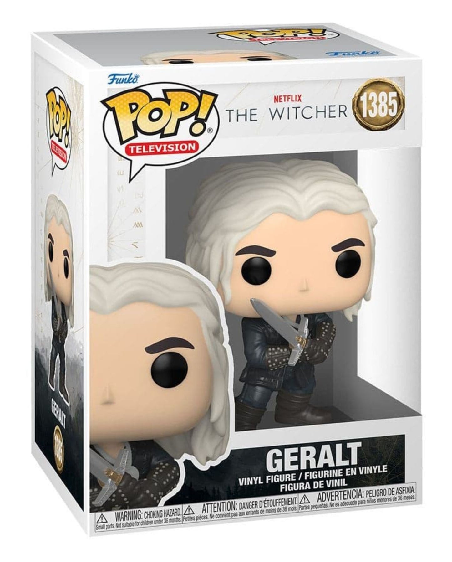 Geralt : The Witcher : Funko POP! TV Vinyl Figure 9 cm