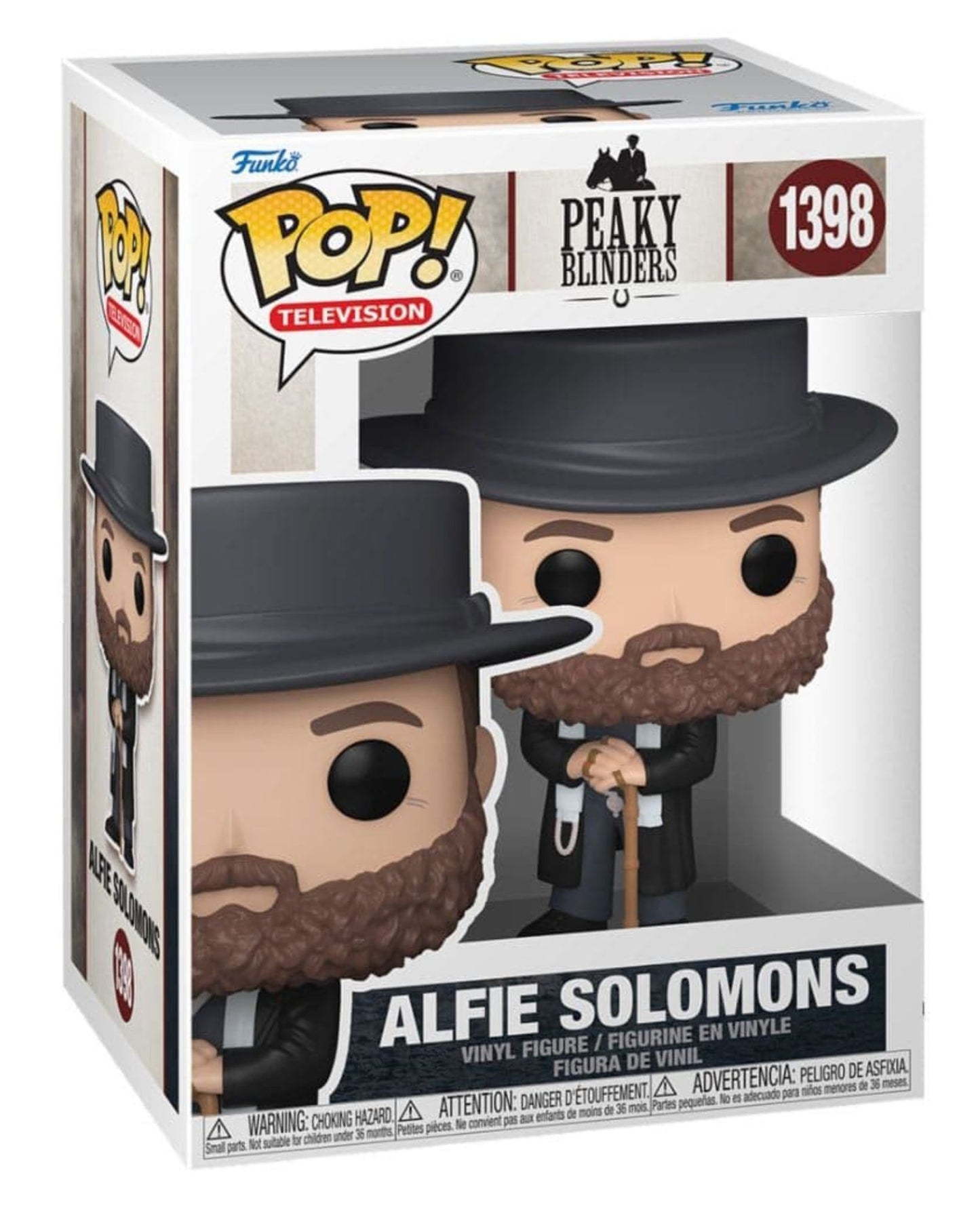 Alfie Solomons : Peaky Blinders : Funko POP! TV Vinyl Figure 9cm