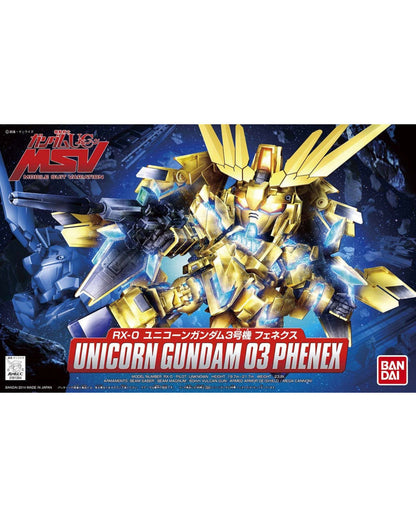 BB Senshi 394 Unicorn Gundam 3rd Unit Phenex