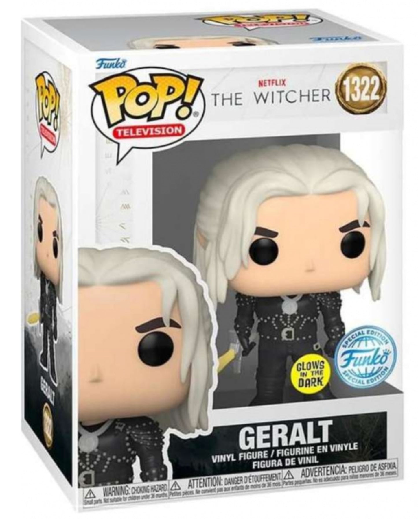 Geralt with Sword : The Witcher : Funko POP! TV Vinyl Figure 9cm